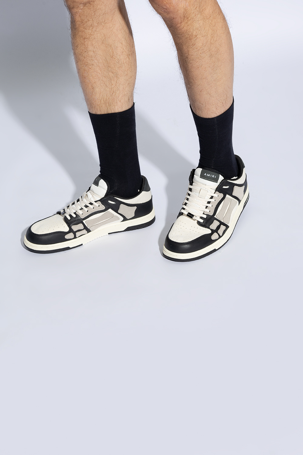 Grey 'Skel Top Low' sneakers Amiri - SchaferandweinerShops
